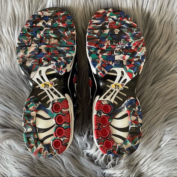 NIKE air max plus gs black hyper blue sneakers - Picture 8 of 9